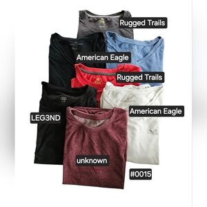 Assorted T-Shirts Bundle. #0015